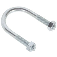 Boulon en U en acier inoxydable, haute résistance, collier de serrage pour tuyau de type U, anti-corrosion, fixation de type U M10 pour usage industriel