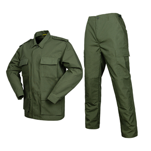 올리브 그린 4포켓 <span class=keywords><strong>BDU</strong></span> 수트 남성용 유니폼 전술 의류 재킷 위장복 - Product Image 1