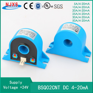 Capteur de courant à noyau divisé, transformateur de courant B2A, entrée 5~50A, sortie 4-20mA 0-5V, effet <span class=keywords><strong>Hall</strong></span>, transducteur de courant AC DC à impulsions - Product Image 2