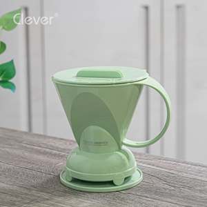 Clever Dripper Mr. Cafetera de goteo Clever Commercial, color verde manzana, trapezoidal, de plástico, 500 ml, para buffet de hotel, gran volumen. - Product Image 4