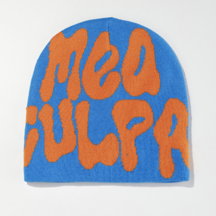 F-1629 Hot Sale Custom Knitted Streetwear Hats Beanie Y2K