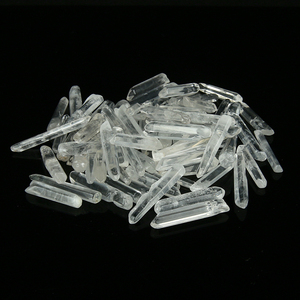 Bán Buôn Tự Nhiên Chất Lượng Cao Năng Lượng Nhỏ Thạch Anh Tinh Thể Duy Nhất Thô Trong Suốt Màu Trắng Pha Lê Chấm Cho Trang Trí Nội Thất - Product Image 6