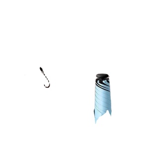 Parapluie pliant moderne mini entièrement automatique à 6 baleines avec mémoire de forme, protection UV et écran solaire, revêtement noir, pour adultes, en polyester 40% - Product Image 2