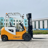 Mini équipement de manutention d'entrepôt transpalettes électriques complets chariot élévateur à fourche 1 tonne mini chariot élévateur électrique
