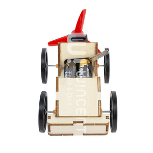 Fabricante de Juguetes Educativos STEM para Niños, Coche de Carreras de Impulso por Viento, Kits de Experimentos Científicos DIY - Product Image 3