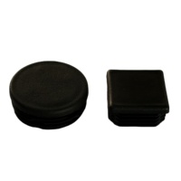 Bouchons en plastique carrés de haute qualité, inserts pour meubles, tube métallique, pied de chaise/capuchon d'extrémité