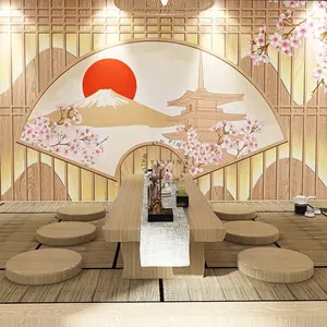 日式墙贴3d家居装饰壁纸硬脑膜