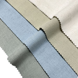 Tela de Abrigo Elástica en 4 Direcciones, Tejido de Sarga de Lujo, 90% Poliéster, 7% Lino, 3% Elastano, para Pantalones, Uniformes y Trajes - Product Image 1