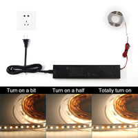 LD72 catu daya LED 12V 100W, papan Driver ramping tahan air Triac dapat diredupkan untuk lampu kabinet Transfer energi AC-DC