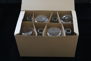 リムとアッパーサイドバーブ付きラボガラスフィルターフラスコ500ml - Product Image 4