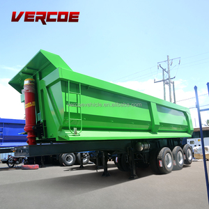 Tri trục cuối <span class=keywords><strong>Dump</strong></span> 60 đến 80 tấn <span class=keywords><strong>Dump</strong></span> Trailer phía sau đôi <span class=keywords><strong>Dump</strong></span> Trailer - Product Image 3