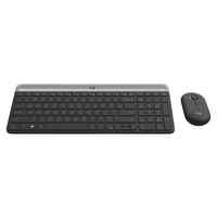 Combo de Teclado y Ratón Inalámbrico Logitech MK470, Ultra Delgado, Silencioso, Teclas de Tijera de Bajo Perfil, Batería de 36 Meses para Oficina, Hogar, PC