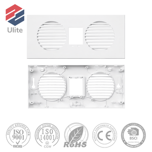 Fabricante de Moldeo por Inyección de Plástico ABS con Certificación ISO9001, Producción en Masa de Prototipos de Piezas de Ventilador de Refuerzo OEM Mediante Moldeo por Inyección - Product Image 1
