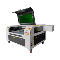 Fabricant cinq étoiles, graveur laser CO2 haute précision refroidi par eau 4060 60W 80W 100W pour bois, MDF, acrylique, cuir, pierre, caoutchouc