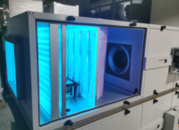 Système d'air de salle blanche, unité de traitement d'air frais, flux d'air laminaire, lumière UV, AHU