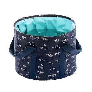 Nouvelle Arrivée Bassine de Bain de Pieds Pliable de Voyage, Bassine de Lavage du Visage, Seau Pliable pour Trempage des Pieds en Extérieur - Product Image 1