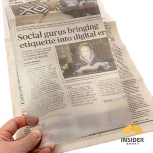 مكبر صفحة كاملة <span class=keywords><strong>A4</strong></span> بدون إطار، ورقة تكبير كبيرة من البلاستيك PVC بتكبير 3 أضعاف مع عدسة فرينل مصبوبة - Product Image 3