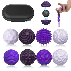 Produits Tendances 2026 Nouveautés Jouets Anti-Stress Modernes Billes Magnétiques Coque Silicone Non Toxique Rangement Durable - Product Image 1