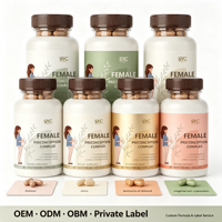 OvaBoost pour Femmes : Myo-Inositol, Antioxydants, Méthylfolate – Équilibre Hormonal PCOS, Soutien à la Fertilité, Santé Ovarienne (120 Gélules)