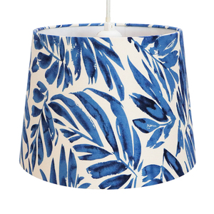 New Màu Xanh Đen Mực Tranh Lá TC Vải Bảng Đèn Shades Trần Hiện Đại Ánh Sáng Chụp Đèn Cho Nhà Khách Sạn Trang Trại - Product Image 3