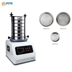 MITR laboratuvar küçük paslanmaz çelik Test elek çalkalayıcı elek eleme makinesi titreşimli - Product Image 2