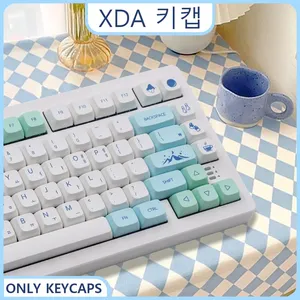Teclas en español, ruso, japonés, coreano, francés, teclas PBT, perfil XDA, diseño ISO para teclado mecánico Cherry MX - Product Image 4