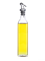 Bouteilles en verre pour cuisine et maison de 150 ml, 250 ml, 500 ml, vente en gros, flacons à huile et bouteilles à épices avec bouchon à vis