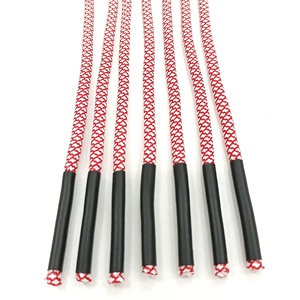Garment Polyester Hoodie Drawstring <b>Cord</b> With Heat Shrink Tube End - Product Image 3