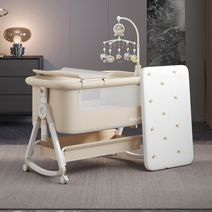Cuna Portátil Multifuncional 2 en 1 Plegable para Bebés Recién Nacidos de 0 a 36 Meses, para Uso en Casa y Viajes - Product Image 1