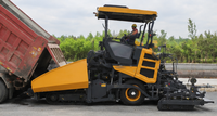 Offre Spéciale : Niveleuse à Asphalte sur Roues RP455W, Largeur Maximale 7,5 m, Moteur Diesel 110 kW pour la Construction Routière et les Projets de Voies Communales