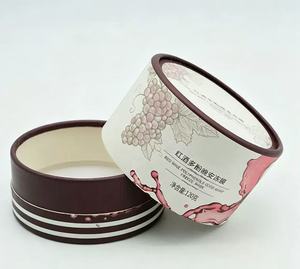 Cilindro de Cartón Corrugado Ecológico con Lámina Dorada, Tubo Personalizado para Envasado de Cremas Faciales, Perfumes y Cosméticos - Product Image 4