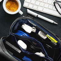Sac organisateur électronique de voyage personnalisé mallette de rangement étanche pour câbles pour chargeurs cordons accessoires techniques petits cosmétiques