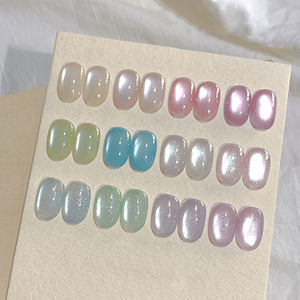 AILANUO - Serie de Esmaltes de Uñas en Gel de Cristal de Hielo de 12 Colores, Esmalte de Uñas en Gel de Ojo de Gato de 15 ml, Suministros para Salón de Belleza - Product Image 3