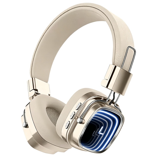 RGB Deep Layer Headphones Retro Wireless 6.0 Sport Over-Ear Headset with TF Card Slot for Music & Phone Wholesale