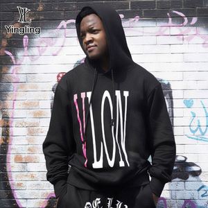 Sudadera con Capucha Extra Grande con Estampado Reflectante Personalizado de Yingling OEM para Hombre, Ropa Urbana, Hombros Caídos, Felpa Francesa, Venta al por Mayor - Product Image 1