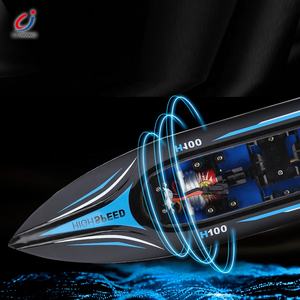 <span class=keywords><strong>Meilleur</strong></span> cadeau pour enfants 2.4G quatre canaux télécommande <span class=keywords><strong>bateau</strong></span> de course à grande vitesse avec écran LCD HD - Product Image 5