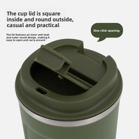Tasse Thermique Isotherme en Acier Inoxydable 304 pour Femmes - Gobelet Portable Personnalisable pour Bureau/Extérieur/Voyage 6-12