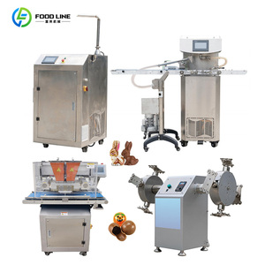Linea di Produzione di Cioccolato Completamente Automatica, Abbinamento Preciso dei Colori, Colorazione Uniforme, Altamente Efficiente e Stabile - Product Image 6