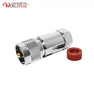 كابل تغذية Heliax موصل RF Coax من نوع M من الذكور PL259 UHF لكابل تغذية Heliax Superflex 50ohm - Product Image 3