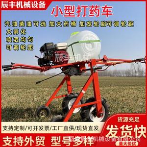 Handheld Self-Propelled Orchard <b>Sprayer</b> Gasoline 4-Wheel Farm Use High Productivity Automatic Elevated Spraying Machine - Product Image 2