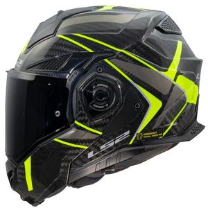 <span class=keywords><strong>Casque</strong></span> de <span class=keywords><strong>moto</strong></span> LS2 FF901 en fibre de carbone 6K solide à double visière, nouveau design intégral, fermeture plate pour homme, emballage ABS - Product Image 4