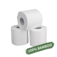 Grossiste Rouleaux de papier toilette jetables jumbo doux 3 plis 100% pâte de bambou, qualité tissu bio 2 plis, tissus bio économiques