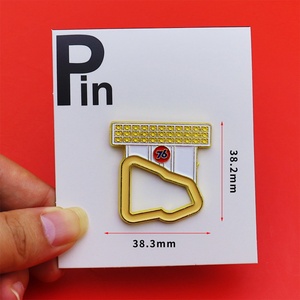 Wholesale Custom Logo Charms Metal <b>Pins</b> Cap Mexican Baseball Custom Fitted <b>Hat</b> <b>Pins</b> - Product Image 2