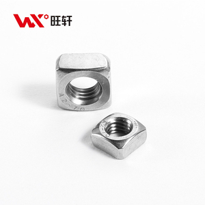 Độ chính xác cao M3 M4 M5 M6 M8 vuông mỏng Nut <span class=keywords><strong>din557</strong></span> din562 Carbon thép kẽm mạ kẽm vuông NUT - Product Image 2