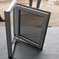 Ventanas Abatibles de PVC Europeas al por Mayor, Ventanas de Doble Acristalamiento con Ahorro Energético para Edificios Residenciales, Apartamentos y Comerciales