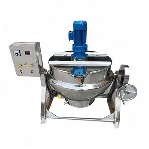 Ace 300L Electric Heating Jacketed Cooking Pot With Scraper Mixer