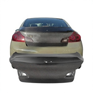 Tapa de Maletero de Fibra de Carbono Real Versnellen para Infiniti G37 Sedán de 4 Puertas, Modelo de Actualización Automática, Color Negro, 2007-2013, Nueva con 1 Año de Garantía - Product Image 3