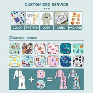 Bambù personalizzato estate mamma e io famiglia abbinati abiti per bambine pantaloncini a manica corta Set per bambino e madre - Product Image 5