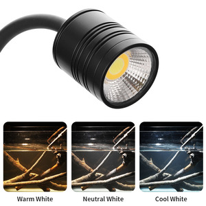 Lámpara LED para Pecera, de Aleación de Aluminio, con Soporte de Abrazadera, Tres Colores, Regulable, para Plantas Acuáticas y <span class=keywords><strong>Peces</strong></span> Ornamentales - Product Image 2