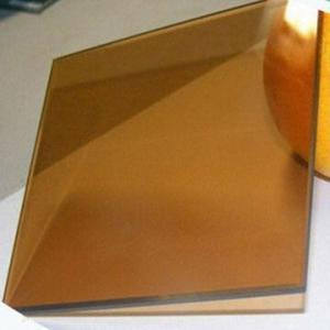 Vidrio Reflectante Teñido <span class=keywords><strong>Azul</strong></span> Oscuro de 4-12 mm, Vidrio Flotado Reflectante Marrón, Gris Oscuro, Negro y Verde - Product Image 2